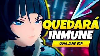 ¿Un personaje que NO tendrá POWERCREEP? Guía Jane F2P | Zenless Zone Zero