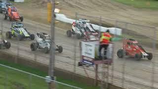 HIGHLIGHTS | Badger Midget A-Main | Angell Park Speedway | 7/28/24