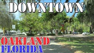 Oakland - Florida - 4K Downtown Drive