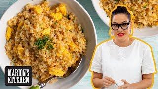 You'll never guess the SECRET ingredient Japanese Garlic Butter Fried Rice | Marion's Kitchen