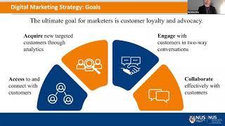 NUS Business School | Digital Marketing: Strategies, Models and Frameworks  | Webinar