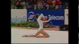 Diana POPOVA (BUL) ball - 1995 Vienna worlds EF