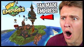 REACTING To CUSTOM EMPIRES My Viewers Built..