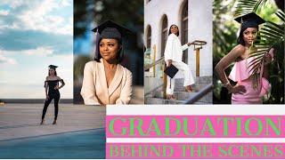 Natural Light Graduation Photo Shoot | Behind the Scenes