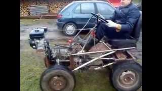 Homemade mini tractor, Lithuania (part 2)