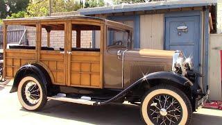 Ford model "A" Station wagon. (Woody)