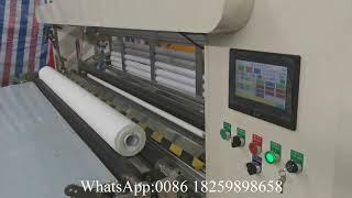 Decorated embossing color glue lamination small toilet paper making machine price