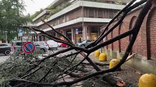 Violento temporale a Varese: le situazioni più drammatiche in città