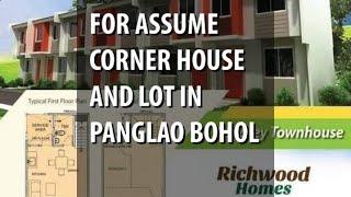 FOR ASSUME CORNER HOUSE AND LOT IN PANGLAO BOHOL