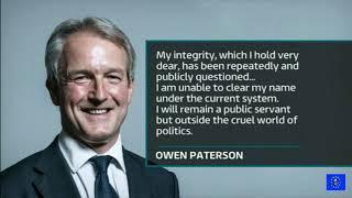 Tory Corruption: Owen Paterson resigns amid Boris Johnson chaos