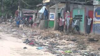 Flooding in Martissant, Haiti