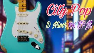 " City Pop " Backing Track D Minor 106 BPM