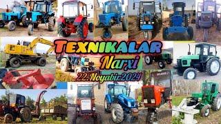 Traktor bozori 22.Noyabir.2024 Belarus Mtz Ttz T28 T40 Yumz Ekskavatir Hyundai New Holland Kuf-1.8.