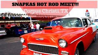 CORPUS CHRISTI TX, MONTHLY MUSCLE CAR MEET (SNAPKAS)