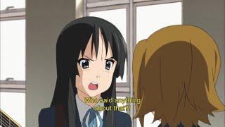 Ritsu and Mio have a quarrel 【K-ON!】