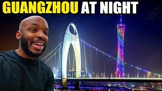 Guangzhou, CHINA - The City is Alive at Night!! 