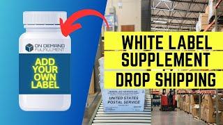 White Label Supplements dropship