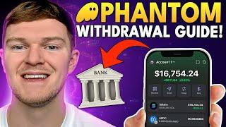 How to Sell on Phantom Wallet and Withdraw to a Bank Account (Simple Guide)