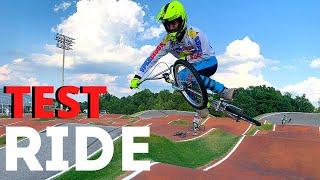 Supercross BMX SX250 BMX Test ride - Chromoly BMX race bike!