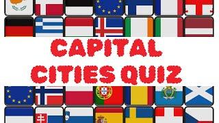 Capital Cities | World Capitals | Geography Quiz | Countries | games | brain-teasing | quiz | trivia