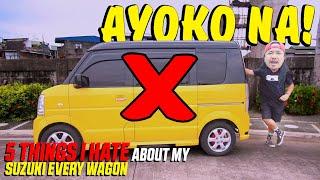 5 Things I Hate About My SUZUKI EVERY WAGON | Vanlife | MayorTV