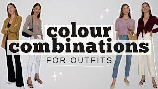 10 Outfit Colour Combinations  colour matching tips & everyday outfit ideas