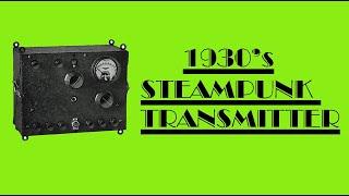 1930's Steampunk Transmitter