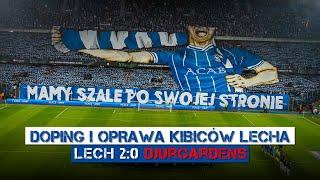 Amazing Lech Poznan fans during Conference League match against Djurgardens (09.03.2023)