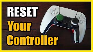 How to Reset PS5 Controller without PS5 (Easy Tutorial)