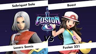 Fusion # 221 - Sobriquet Sola (Hero) vs Beast (Pokemon Trainer) - Losers Semi-Final