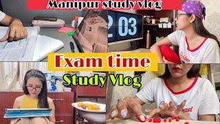 STUDY with me : Balancing Books and Breaks COZY PRODUCTIVE DAY IN MY LIFE Manipur vlog