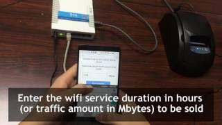 Demo Video of Smart WiFi with Voucher Printer