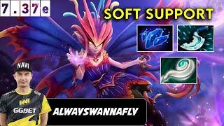 ALWAYSWANNAFLY Dark Willow Soft Support - Dota 2 Patch 7.37e Pro Pub Gameplay