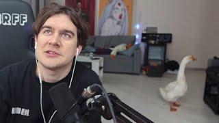 У БРАТИШКИНА В КОМНАТЕ ЖИВОЙ ГУСЬ..