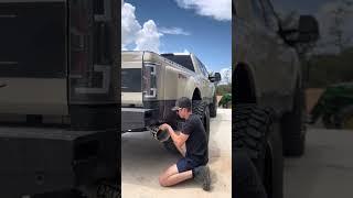 Custom Diesel Exhaust Tip Install!!!