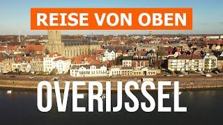 Overijssel von oben | Drohnenvideo in 4k | Niederlande, Provinz Overijssel aus der Luft