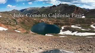 Colorado Lake Como to California Pass