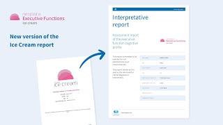 Nesplora Ice Cream's new report: the new version vs the old one