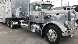 DeJager Trucking's Sweet 1965 Peterbilt 351 And Cattle Pot At Truckin' For Kids 2018