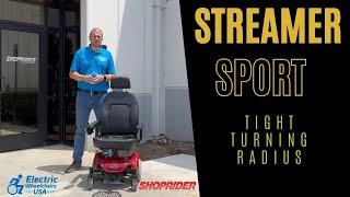 Shoprider Streamer Sport Rear-Wheel Drive Power Chair - 888WA [2024]