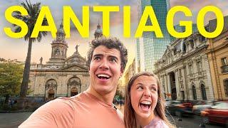 Exploring SANTIAGO CHILE (not what we expected) 