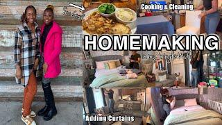 *NEW* Homemaking in My Single Wide| New Home Decor| Cooking & A New Recipe| Clean with Me