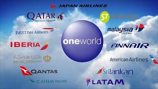 Oneworld Airline Alliance as of 2020