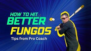 HOW TO HIT A FUNGO BETTER | 3 Tips from MLB Coach