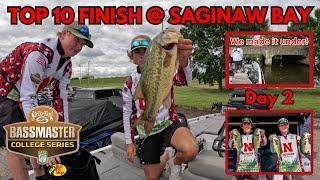 Top 10 Finish at Bassmaster College Event: Saginaw Bay