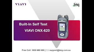 Built-In Self Test for VIAVI ONX-620