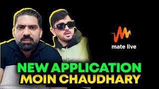 Mate live by Moin Chudhary and Mr patlo tiktok live | new live application #MATELIVE