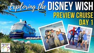 Exploring Disney Cruise Line's Newest Ship Disney Wish Preview Cruise