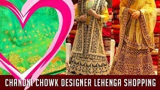 Lehenga Wholesale  Market in Chandni Chowk. Is That Manish Malhotra Lehenga? WOW!