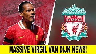 HUGE Virgil Van Dijk News As Confirmation Made!